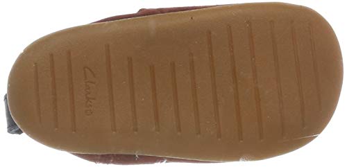 Clarks Roamer Free T, Zapatillas de Estar por casa Unisex Niños, Marrón (Burg Suede Burg Suede), 18 EU Clarks Roamer Free T, Zapatillas de Estar por casa Unisex Niños, Marrón (Burg Suede Burg Suede), 18 EU