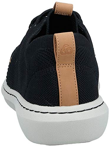 Clarks Step Urban Mix, Zapatillas Hombre, Negro Black, 43 EU