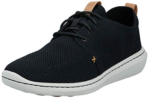 Clarks Step Urban Mix, Zapatillas Hombre, Negro Black, 43 EU