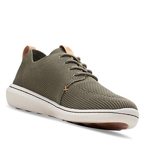 Clarks Step Urban Mix, Zapatillas Hombre, Verde Khaki, 41 EU