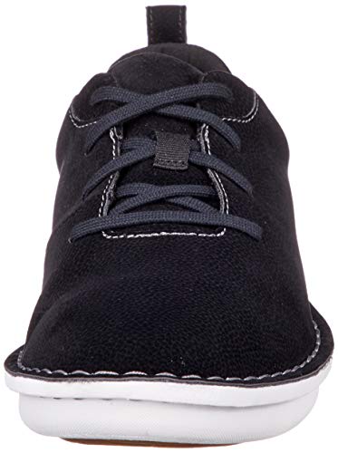 Clarks Step Welt Free, Zapatillas Hombre, Color Negro, 43 EU