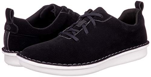 Clarks Step Welt Free, Zapatillas Hombre, Color Negro, 43 EU