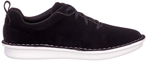 Clarks Step Welt Free, Zapatillas Hombre, Color Negro, 43 EU