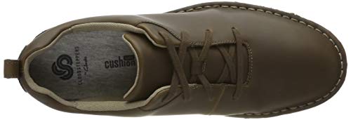 Clarks Step Welt Free_Sneaker, Zapatillas Hombre, Marrón Oscuro, 43 EU