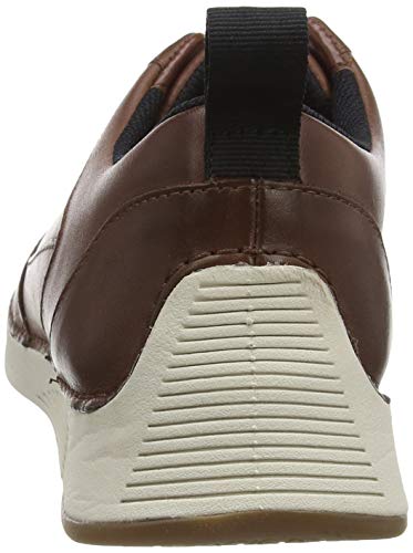 Clarks Tri Sprint, Zapatillas Hombre, Marrón (British Tan Leather British Tan Leather), 41 EU