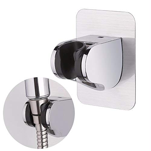 Soporte de ducha, barra de pared Barra de ducha ajustable Soporte de ducha  de mano, soporte de ducha de mano reemplazable Soporte para cabezal de ducha  25 mm de diámetro ajustable ABS