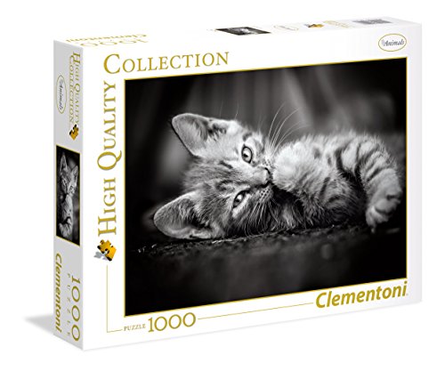 Clementoni- Kitty Puzzle, 1000 Piezas, Multicolor (39422.7)