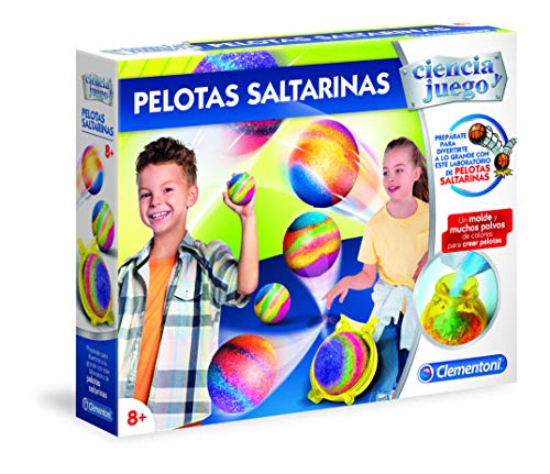 Clementoni- Pelotas Saltarinas Kit de Diencia para Niños, Multicolor (55286) Clementoni- Pelotas Saltarinas Kit de Diencia para Niños, Multicolor (55286)