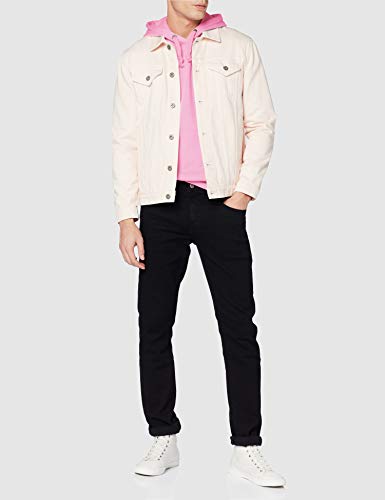 Clique Basic Sudadera con Capucha, Rosa (Bright Pink), XL para Hombre Clique Basic Sudadera con Capucha, Rosa (Bright Pink), XL para Hombre