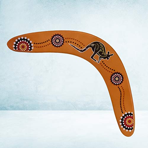 CLISPEED Boomerang Boomerangs de Madera de Regreso Boomerang Deportivo para Atletas de Boomerang Principiantes Lanzadores de Bumeranes CLISPEED Boomerang Boomerangs de Madera de Regreso Boomerang Deportivo para Atletas de Boomerang Principiantes Lanzadores de Bumeranes