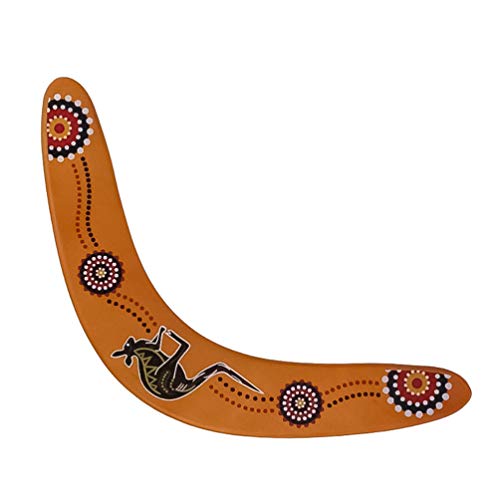 CLISPEED Boomerang Boomerangs de Madera de Regreso Boomerang Deportivo para Atletas de Boomerang Principiantes Lanzadores de Bumeranes CLISPEED Boomerang Boomerangs de Madera de Regreso Boomerang Deportivo para Atletas de Boomerang Principiantes Lanzadores de Bumeranes