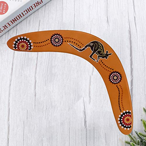 CLISPEED Boomerang Boomerangs de Madera de Regreso Boomerang Deportivo para Atletas de Boomerang Principiantes Lanzadores de Bumeranes CLISPEED Boomerang Boomerangs de Madera de Regreso Boomerang Deportivo para Atletas de Boomerang Principiantes Lanzadores de Bumeranes