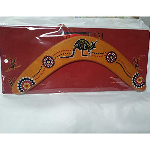 CLISPEED Boomerang de Madera con Forma de V Boomerang Entregado Boomerang Deportivo de Regreso Maniobra Dardo Juguete Volador para Niños Adultos Al Aire Libre (Color Variado) CLISPEED Boomerang de Madera con Forma de V Boomerang Entregado Boomerang Deportivo de Regreso Maniobra Dardo Juguete Volador para Niños Adultos Al Aire Libre (Color Variado)