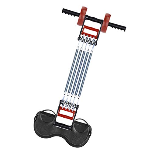 CLISPEED Equipo de Entrenamiento 6-En-1 Barra de Asiento Dispositivo Asistente Expansor de Pecho Rodillo de Ejercicio Abdominal Entrenador de Fuerza para Ejercicio en Casa CLISPEED Equipo de Entrenamiento 6-En-1 Barra de Asiento Dispositivo Asistente Expansor de Pecho Rodillo de Ejercicio Abdominal Entrenador de Fuerza para Ejercicio en Casa