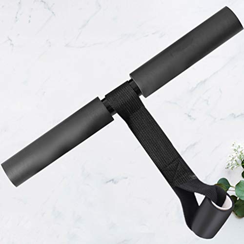 CLISPEED Sit Up Bar Waist Belly Exercise Tool Leg Muscle Training Abdominal Fitness Helper Adults Women Men Black CLISPEED Sit Up Bar Waist Belly Exercise Tool Leg Muscle Training Abdominal Fitness Helper Adults Women Men Black