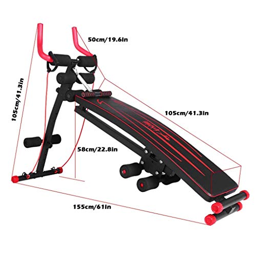 CLJ QWER Banco de Pesas para Uso General Multifuncional para Todo el Cuerpo, Equipo de Ejercicios para Flexiones en posición supina con Tabla CLJ QWER Banco de Pesas para Uso General Multifuncional para Todo el Cuerpo, Equipo de Ejercicios para Flexiones en posición supina con Tabla