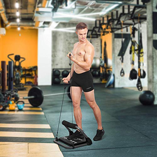 CLJ QWER Entrenador de Ejercicios para el núcleo y los Abdominales, máquina de Entrenamiento de Abdominales para la construcción de músculos de Todo el Cuerpo, Equipo de Gimnasio en casa para CLJ QWER Entrenador de Ejercicios para el núcleo y los Abdominales, máquina de Entrenamiento de Abdominales para la construcción de músculos de Todo el Cuerpo, Equipo de Gimnasio en casa para