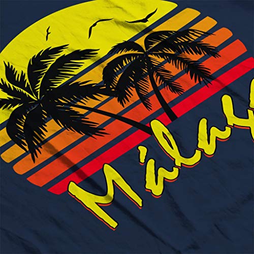 Cloud City 7 Malaga Vintage Sun Men's T-Shirt Cloud City 7 Malaga Vintage Sun Men's T-Shirt