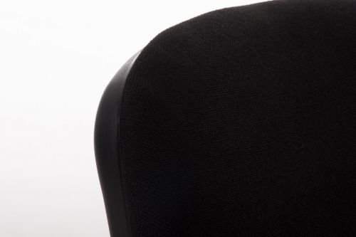CLP Silla de Visitas Ken en Tela I Silla de Conferencias Apilable I Silla de Reuniones con Capacidad máx. 120 kg I Color: Negro CLP Silla de Visitas Ken en Tela I Silla de Conferencias Apilable I Silla de Reuniones con Capacidad máx. 120 kg I Color: Negro
