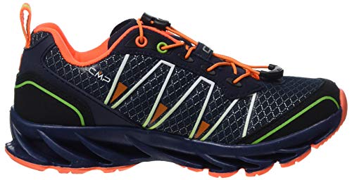 CMP – F.lli Campagnolo Kids Altak Shoe 2.0, Zapatillas de Trail Running Unisex niños, Multicolor Navy Mint Orange Fluo 97bd, 31 EU