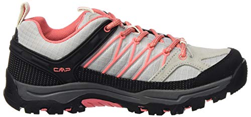 CMP – F.lli Campagnolo Kids Rigel Low Trekking Shoe WP, Zapatillas de Senderismo Unisex niños, Flamingo 30te-Lámpara de Techo, 34 EU