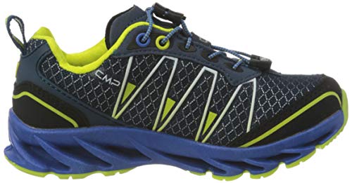 CMP Kids Altak Trail Shoes WP 2.0, Zapatilla Running Unisex Niños, Cosmo Limeade, 40 EU