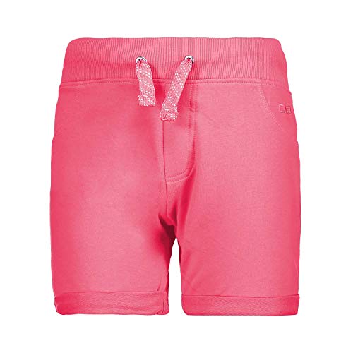 CMP Pantalón corto de suave algodón Jersey, Bermuda para niña, Niñas, 38D8735, Gloss, 110