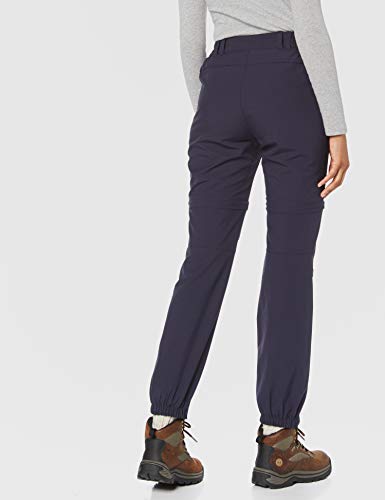 CMP - Pantalones Desmontables para Mujer, Todo el año, Pantalones Desmontables, Mujer, Color Azul/Negro, tamaño 40 CMP - Pantalones Desmontables para Mujer, Todo el año, Pantalones Desmontables, Mujer, Color Azul/Negro, tamaño 40