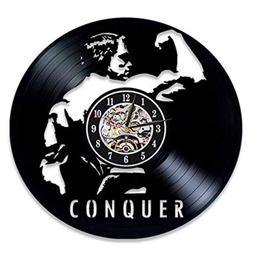 CNLSZM Reloj De Pared De Disco De Vinilo Diseño Moderno Sin Dolor Sin Ganancia Gimnasio Culturismo Fitness Deporte Reloj De Vinilo Reloj De Pared Culturista Regalo-with LED CNLSZM Reloj De Pared De Disco De Vinilo Diseño Moderno Sin Dolor Sin Ganancia Gimnasio Culturismo Fitness Deporte Reloj De Vinilo Reloj De Pared Culturista Regalo-with LED