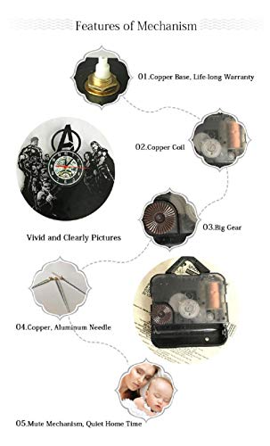 CNLSZM Tren Culturismo Fitness Entrenamiento Deporte Disco De Vinilo Reloj De Pared Gimnasio Gimnasio Decoración Reloj Reloj Regalo Sin Led CNLSZM Tren Culturismo Fitness Entrenamiento Deporte Disco De Vinilo Reloj De Pared Gimnasio Gimnasio Decoración Reloj Reloj Regalo Sin Led