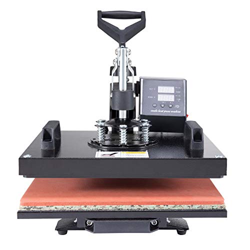 CO-Z Prensa de Calor 30 X 38CM Impresora para Camisetas con Control Digital Dual Máquina Plancha Termica Sublimacion Giratoria de 360 Grados (30 x 38 cm)