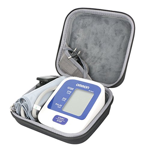 co2CREA Almacenamiento Viajar que Lleva Caja Bolsa Fundas para Omron OM-M2 Basic Tensiómetro de Brazo para Adaptador co2CREA Almacenamiento Viajar que Lleva Caja Bolsa Fundas para Omron OM-M2 Basic Tensiómetro de Brazo para Adaptador