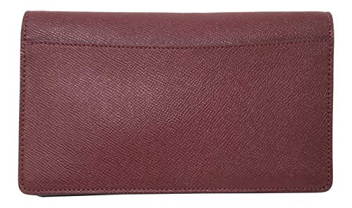 Coach Hayden - Bolso plegable con correa ajustable, piel, color burdeos, 20 x 12 x 4 cm Coach Hayden - Bolso plegable con correa ajustable, piel, color burdeos, 20 x 12 x 4 cm