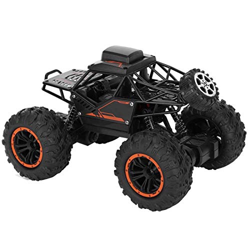 Coche de Control Remoto 1:18 2.4G RC Crawler Car Toy 360 ° Doble Giro Lateral Vehículo Todoterreno Juguete con cámara para niños