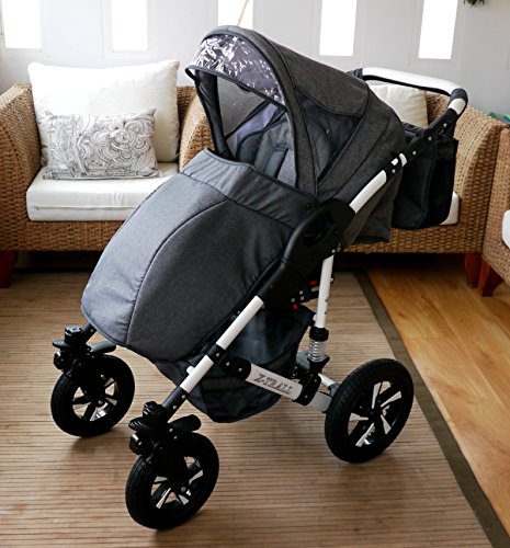 Cochecito bebe 3 piezas X-Trall BBtwin carro trio (lino gris)