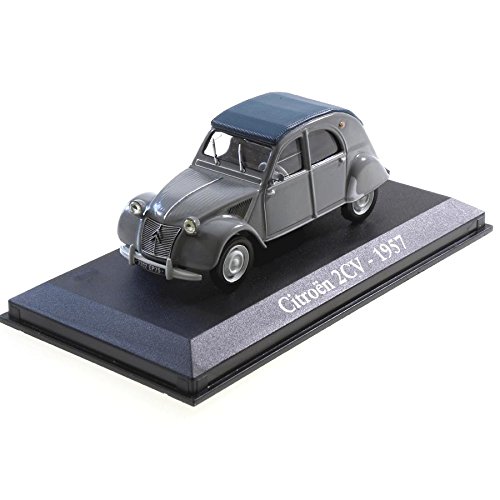 Coches Miniatura Citroen 2cv 1957 1/43 2 CV RBA IXO pour Presse Coches diecast miniaturas - -