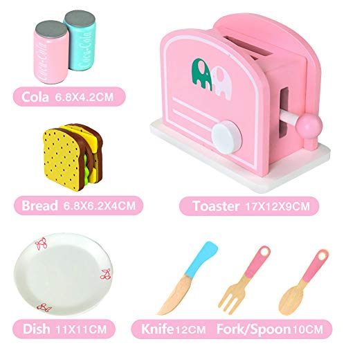 Cocinitas de Madera Alimentos de Juguete Cocina Tostadora Pan Comida de Juguetes Montessori Madera Juguete Alimento de Imitacion Navideños para niños Regalos para Cumpleaños Infantiles Niños 3 4 5 Cocinitas de Madera Alimentos de Juguete Cocina Tostadora Pan Comida de Juguetes Montessori Madera Juguete Alimento de Imitacion Navideños para niños Regalos para Cumpleaños Infantiles Niños 3 4 5