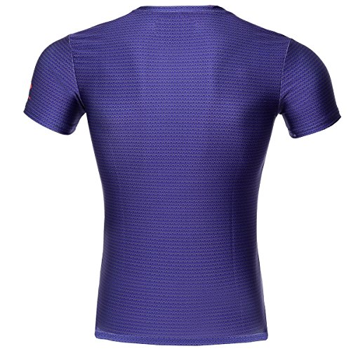 Cody Lundin - Camiseta de fitness para hombre, manga corta, diseño de símbolo de Superman, Hombre, color Superman B, tamaño L Cody Lundin - Camiseta de fitness para hombre, manga corta, diseño de símbolo de Superman, Hombre, color Superman B, tamaño L