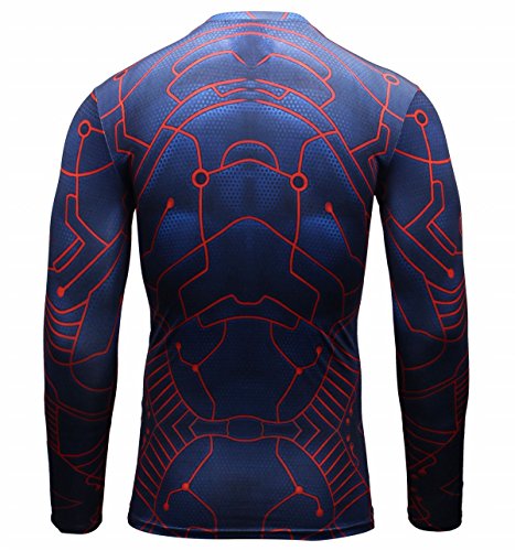 Cody Lundin Hombre de Aptitud de Apretado Culturismo Hombres Manga Larga Camiseta Slim Deporte al Aire Libre t-Shirt (M, Bat-b) Cody Lundin Hombre de Aptitud de Apretado Culturismo Hombres Manga Larga Camiseta Slim Deporte al Aire Libre t-Shirt (M, Bat-b)