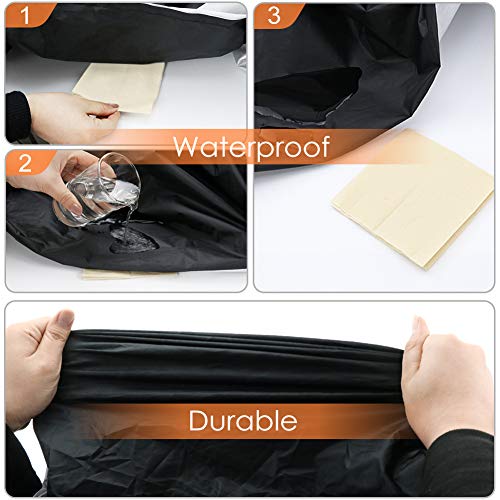 COFIT Funda para Moto, Cubierta de Motoa Impermeable, Anti Viento Polvo UV Lluvia Humedad Protector con Agujeros de Bloqueo - XXL COFIT Funda para Moto, Cubierta de Motoa Impermeable, Anti Viento Polvo UV Lluvia Humedad Protector con Agujeros de Bloqueo - XXL