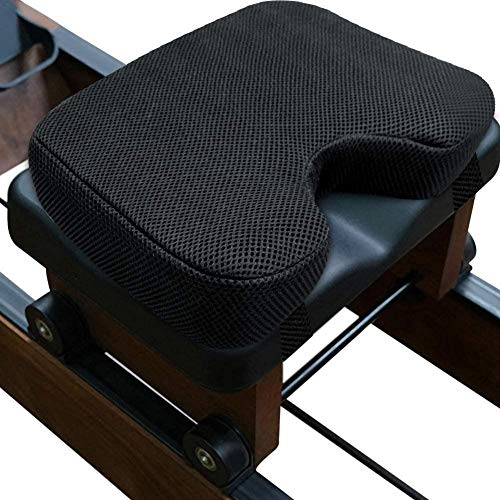 Cojín para máquina de remo con memoria, cómodo cojín para máquina de remo de interior, con funda lavable, antideslizante, resistente al sudor, duradero, 32 x 22 x 7 cm, universal Cojín para máquina de remo con memoria, cómodo cojín para máquina de remo de interior, con funda lavable, antideslizante, resistente al sudor, duradero, 32 x 22 x 7 cm, universal