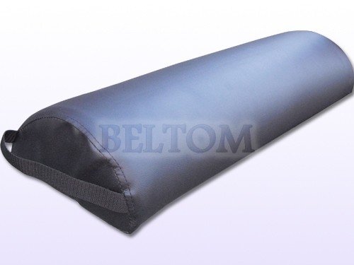 Cojín semicilíndrico Almohada Semi-Redonda para Camilla Cama Masaje Mesa Belleza - Negro Cojín semicilíndrico Almohada Semi-Redonda para Camilla Cama Masaje Mesa Belleza - Negro