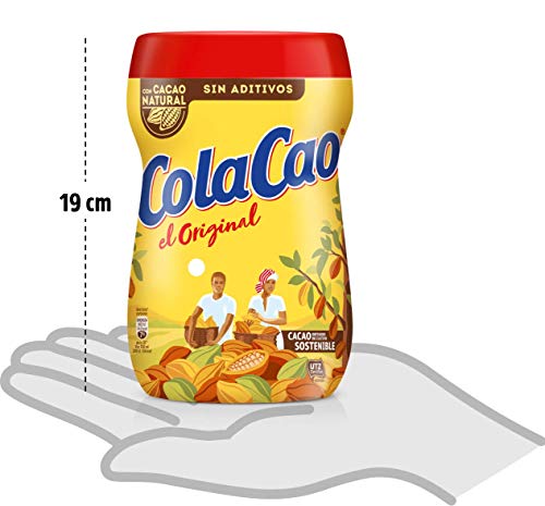 Cola Cao Original: con Cacao Natural y sin Aditivos - 760g