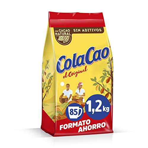 ColaCao 34223 Original: con Cacao Natural y sin Aditivos, 1200 g