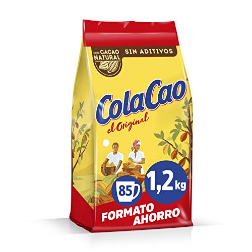 ColaCao 34223 Original: con Cacao Natural y sin Aditivos, 1200 g ColaCao 34223 Original: con Cacao Natural y sin Aditivos, 1200 g