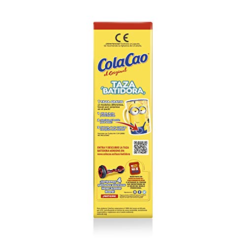 ColaCao Original: con Cacao Natural-2,7kg (Batidora Minions) ColaCao Original: con Cacao Natural-2,7kg (Batidora Minions)
