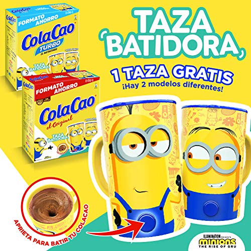 ColaCao Original: con Cacao Natural-2,7kg (Batidora Minions) ColaCao Original: con Cacao Natural-2,7kg (Batidora Minions)