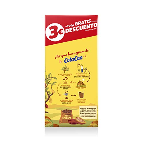 ColaCao Original: con Cacao Natural - Formato Ahorro - 5,7kg ColaCao Original: con Cacao Natural - Formato Ahorro - 5,7kg