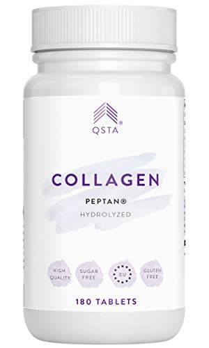 Colageno con Magnesio 4-EN-1 (60 DIAS), Acido Hialuronico, Vitamina C, Vitamina D3 180 Comprimidos, Hidrolizado PEPTAN, Articulaciones, Huesos, Piel, Cabello y Previene Lesiones +2400MG +MEDICOS