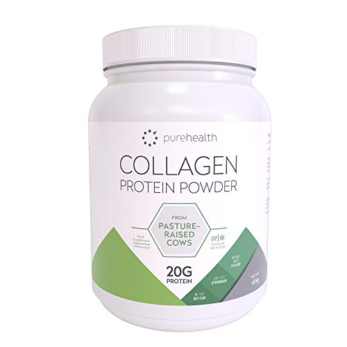 Colágeno puro: 100% polvo de proteína de colágeno hidrolizado de pastos cultivados | Bovino Tipo 1 | Sin sabor, inodoro y se disuelve fácilmente | 20 g de proteínas | Keto Bulletproof |454G